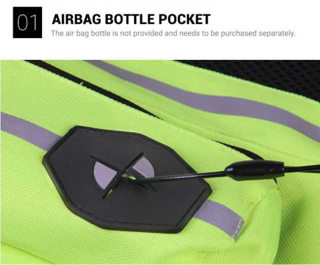 Colete de segurança airbag