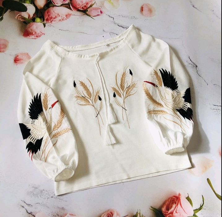 Вишиванка лляна для дівчинки