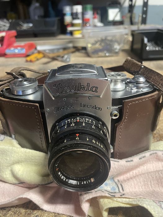 Aparat fotograficzny Exakta II Jhagee Dresden