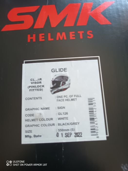 Kask motocyklowy SMK