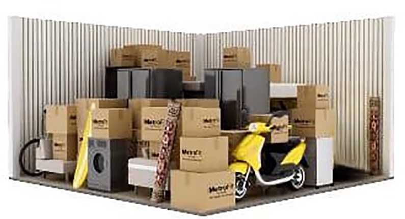 Armazém partilhado para guarda móveis Grande Porto