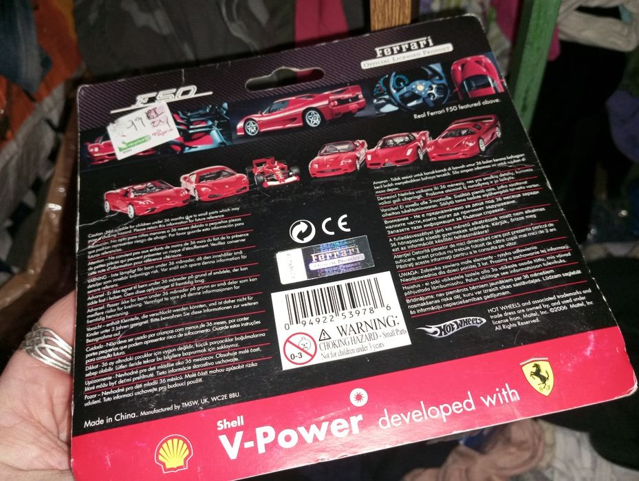 Samochód kolekcjonerski Shell v power