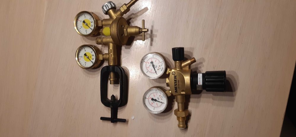 Messer nowe reduktory gazu spawania mieszanka acetylen tlen