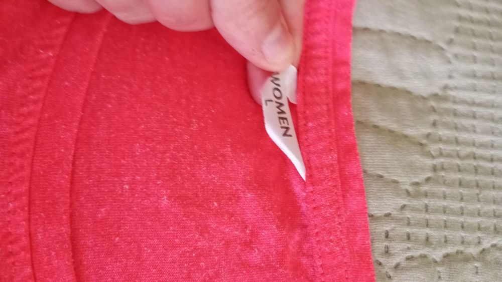 Neonowa koszulka damska rozmiar L