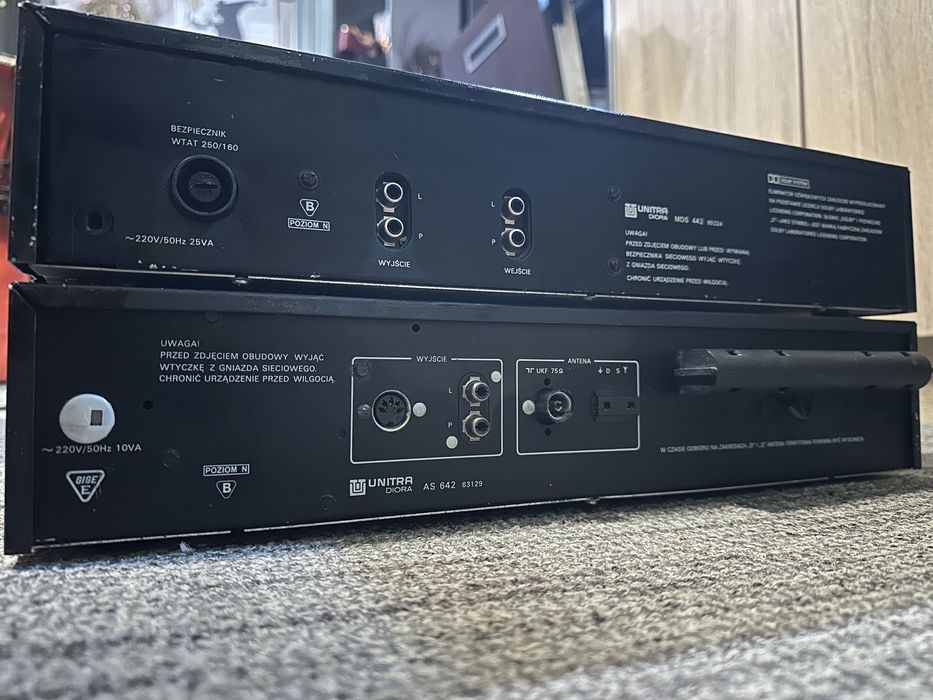 Unitra Magnetofon MDS442 / TUNER AS642 / wieża komplet