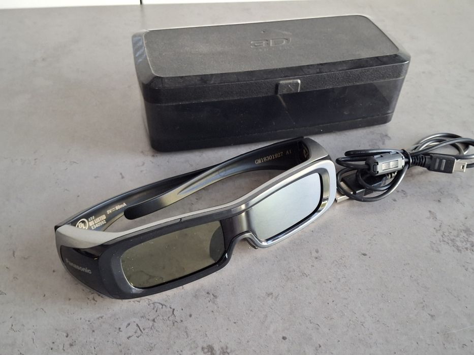Aktywne Okulary 3D plus etui