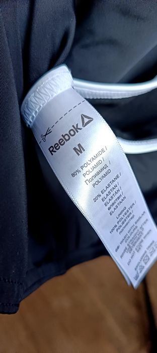 Reebok jednoczęściowy kostium kąpielowy – rozmiar 38, czarny