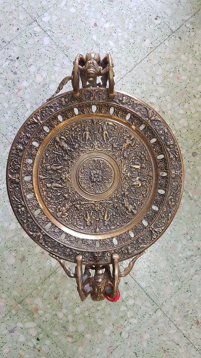 Fruteira em Bronze Vintage