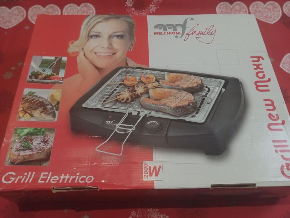 Продам Новый Электрический Гриль Melchioni Family Grill Elettrico 2000