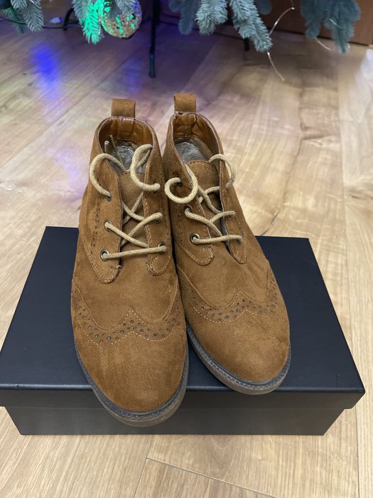 Ботінки штучна замша