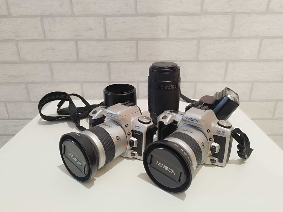Aparat Fotograficzny Minolta Dynax 505 si + Minolta 505 si Super