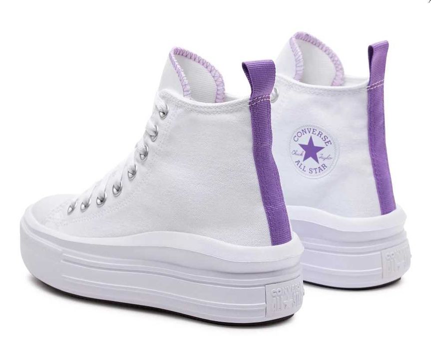 Trampki CHUCK TAYLOR ALL STAR MOVE Platform A03667C BIAŁY Converse