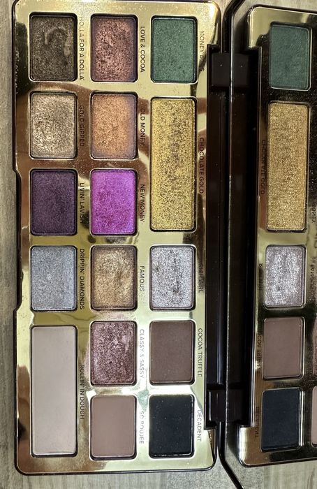 Too Faced Chocolate Gold палетка теней
