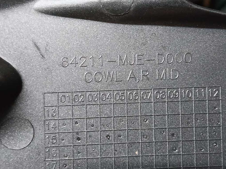 Carenagem lateral direita Honda CBR650F 2014 a 2016