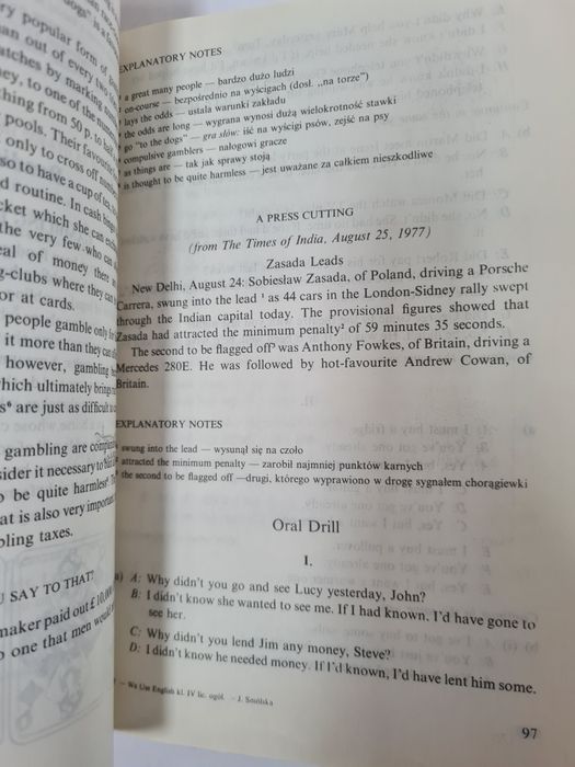 We use english - Książka