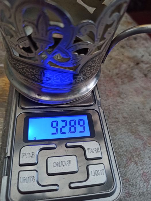 Подстаканник Кубачи серебро