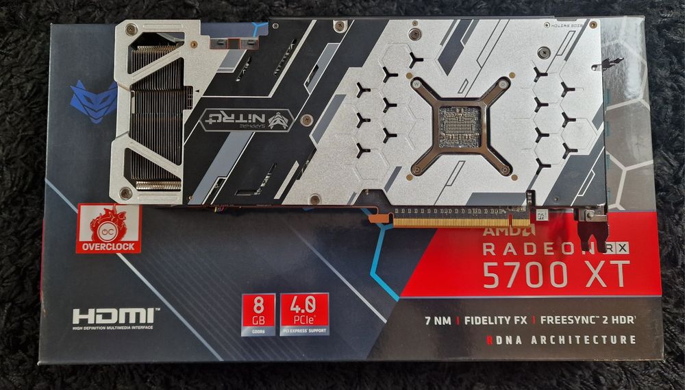 Placa Grafica Sapphire Nitro AMD 5700 Xt GDDR6