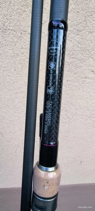 Nowe wędki Shimano tx2. 10ft 3lb cork