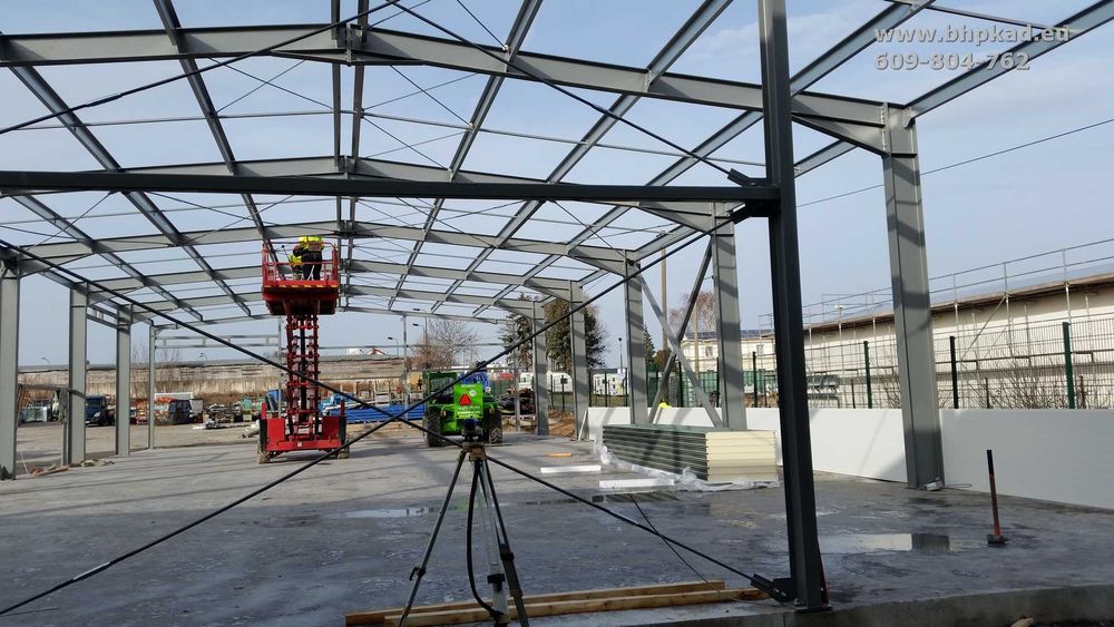 Konstrukcja stalowa. 16x36x5,5m. Producent. BHP KAD. Marlena Biernacka