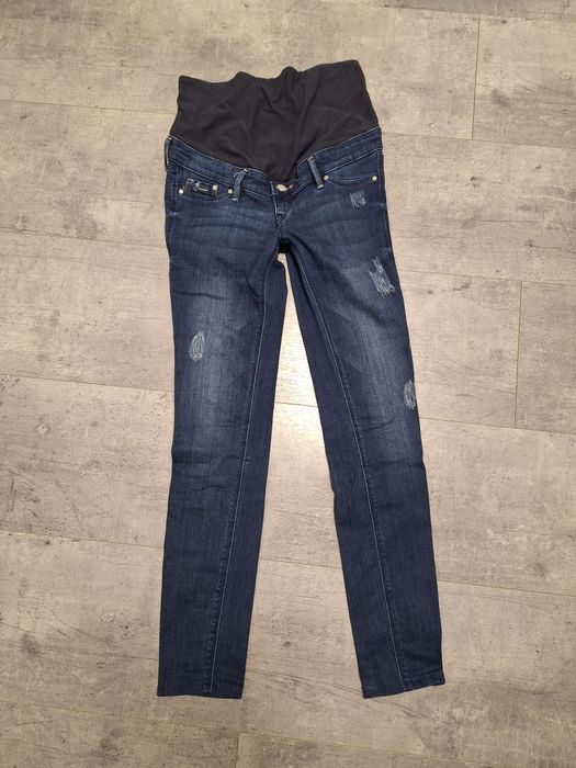 Spodnie, Jeansy ciążowe H&M rozm. 34