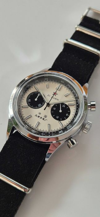 Zegarek, chronograf Red Star Heritage Chronograph Pilot 1963, 43mm