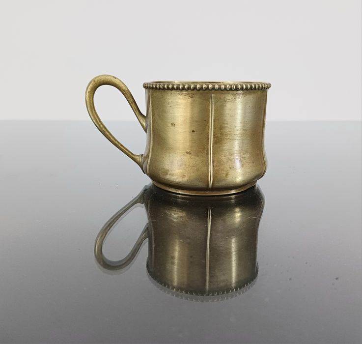 Podstakannik- koszyczek do szklanki  - antyk