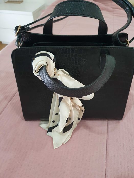 Bolsa imitação de pele