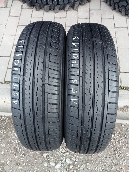 2x Opony Używane Letnie 155/70R13 Kumho