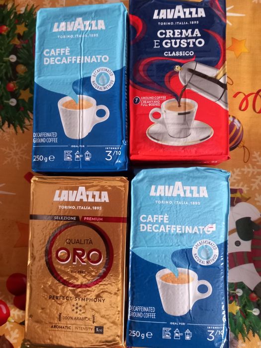 Італійська натуральна, мелена  кава,