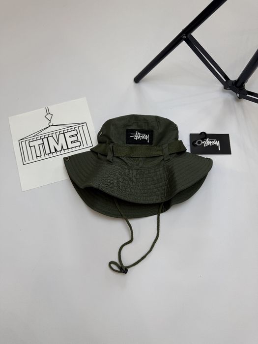 Stussy панама з утяжкою / стуссі стусси панамка на утяжках gorpcore style cap hat
