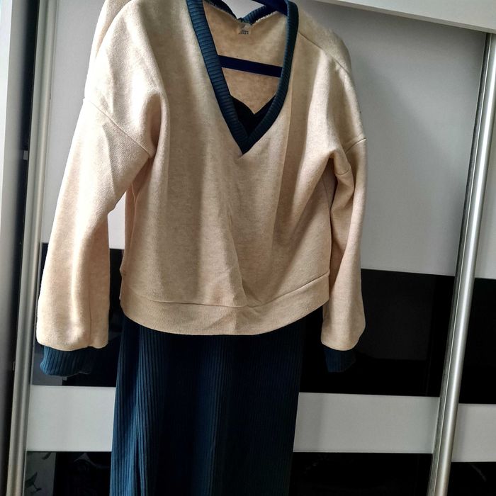 Komplet damski bawełniany L