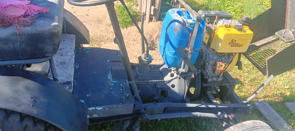 Трактор саморобний