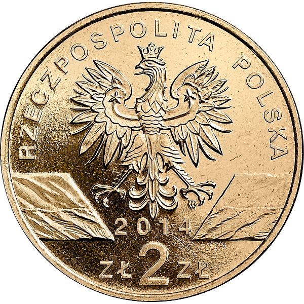 2 zł konik polski 2014r