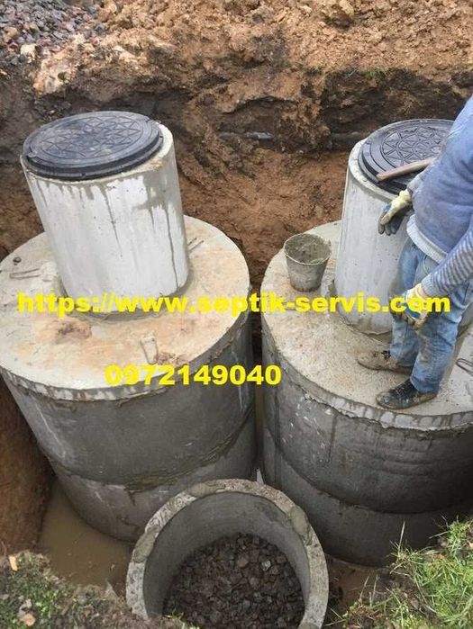 копка выгребная яма септик сливная яма канализация септик