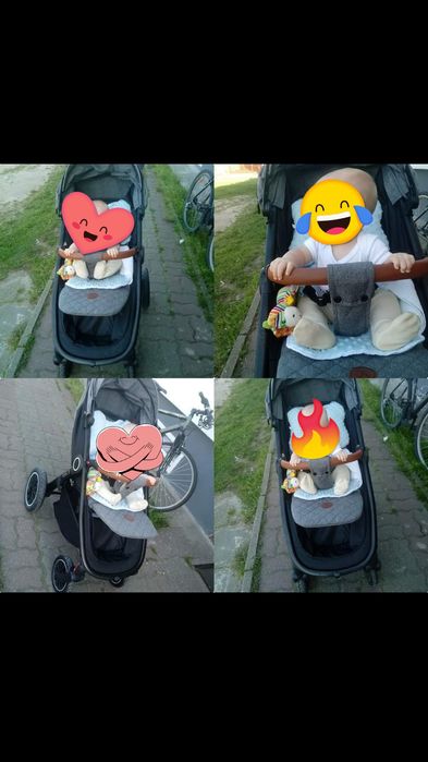 Wózek spacerowy Coletto Joggy szary