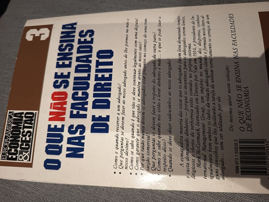 O que não se ensina nas faculdades de direito