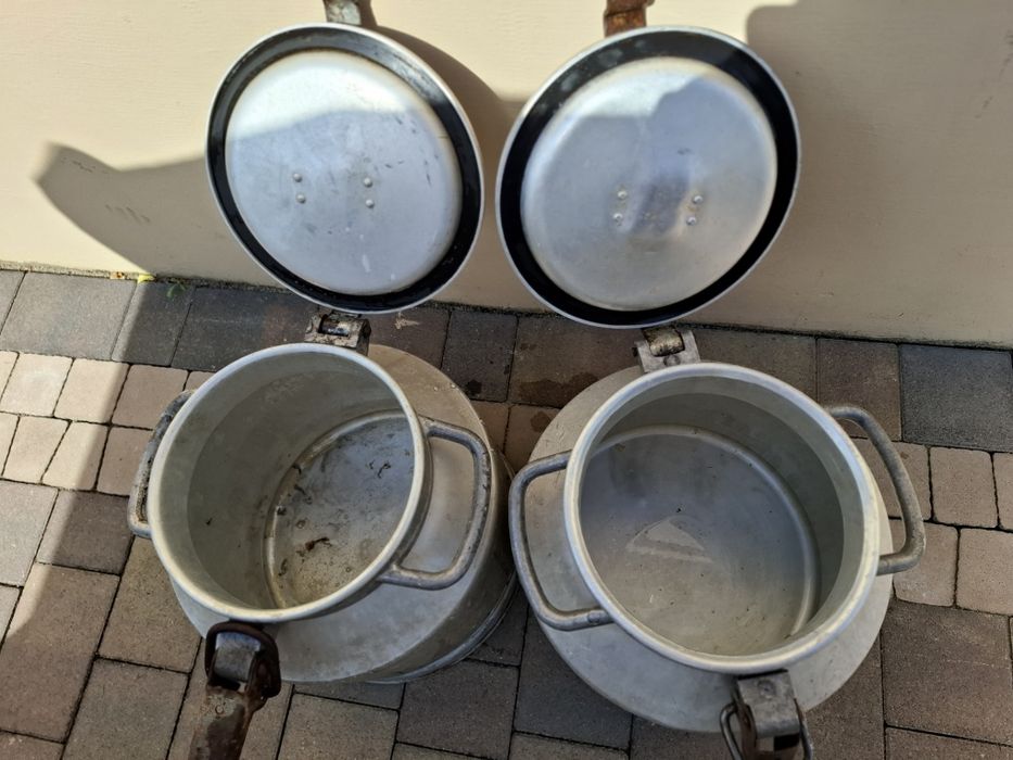 Duże kanki bańki na mleko