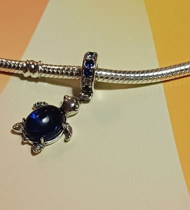 Charms żółwik do bransoletki Pandora