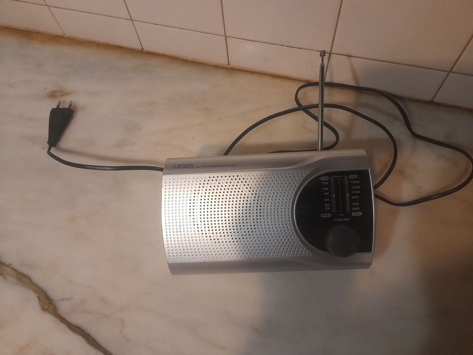 Rádio Portátil Haeger Am/Fm
