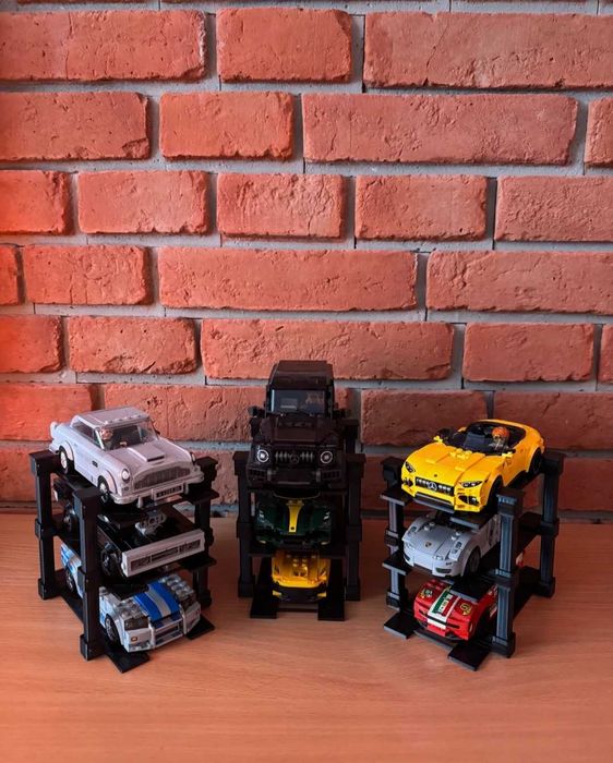 Garaż na 3 samochody LEGO Speed Champions