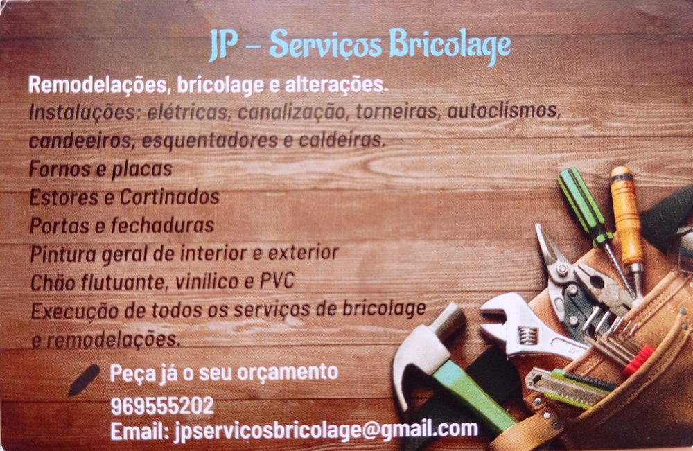 Remodelações, reparações, instalações e outros