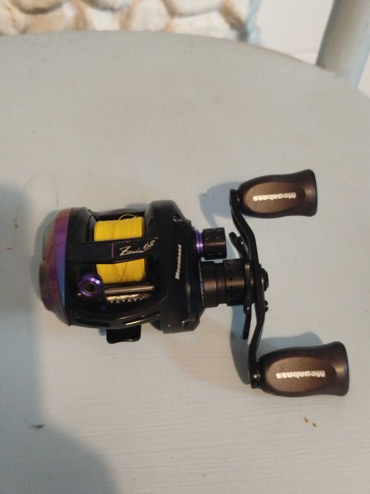 Multiplikator Megabass Zonda 68L Hedgehog custom + szpula
