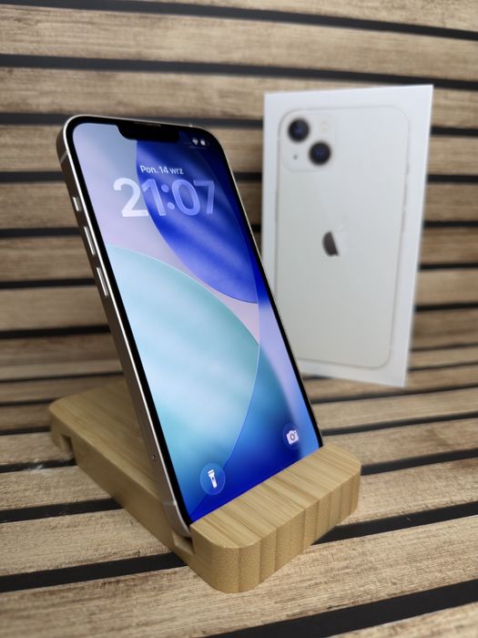 iPhone 13/Starlight/100% Kondycji/Super Stan/Pełen Zestaw