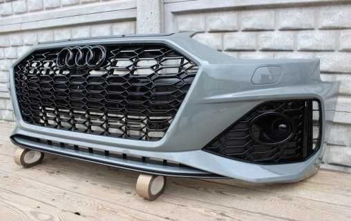 Передній бампер на audi a4 b9 s4 rs4 рестайлінг 19/25р.