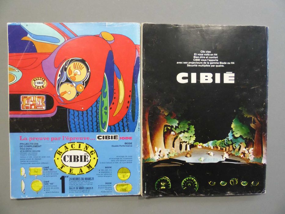 Revistas L'Automobile Salon 1971 e 1973