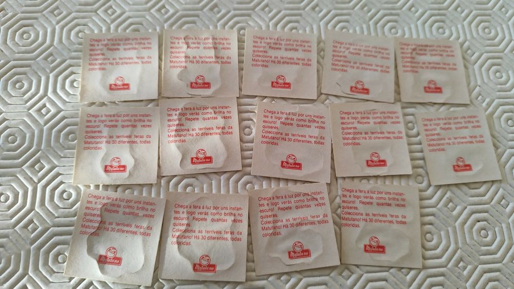 Antigos brindes da matutano