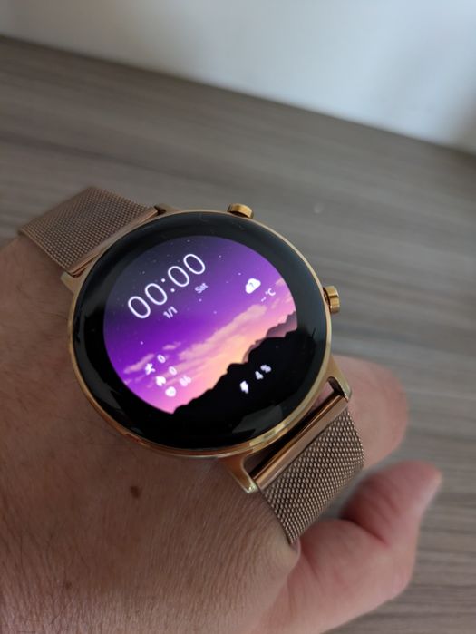 Smartwatch Huawei Watch GT 2 42mm Rose Gold (Refined Gold) – Stan bdb + 2 ładowarki!