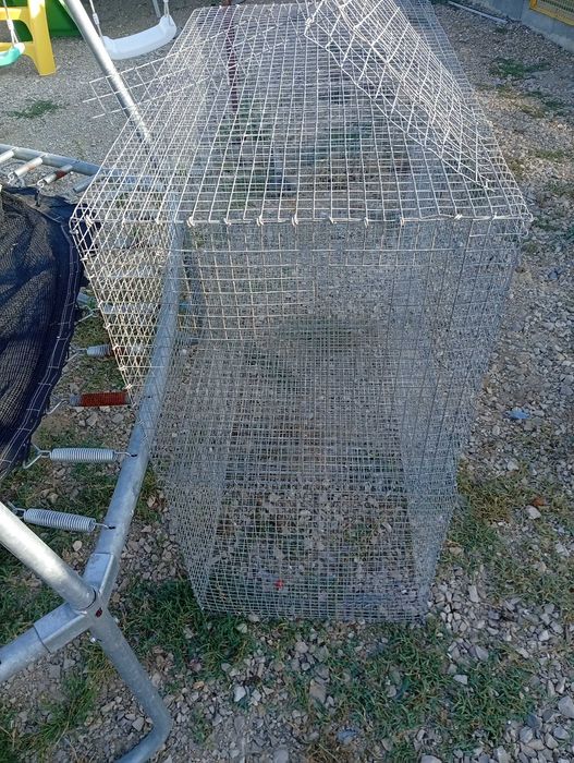 Gaiola 1mx1m com 4 divisões