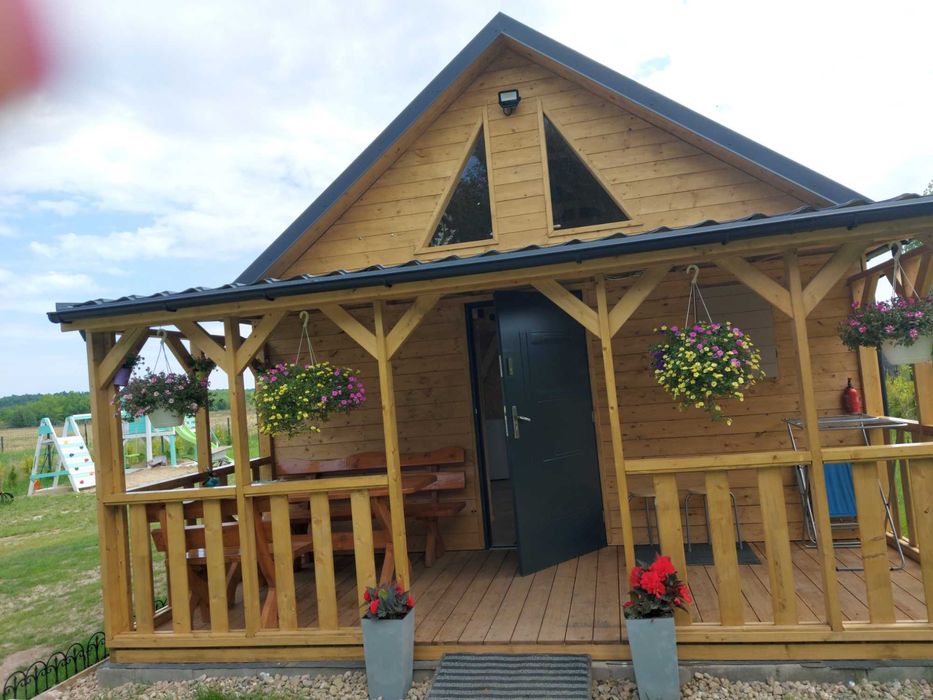 Domek dwa domki letniskowe wczasy nad morzem noclegi Chłopy k/ Mielno