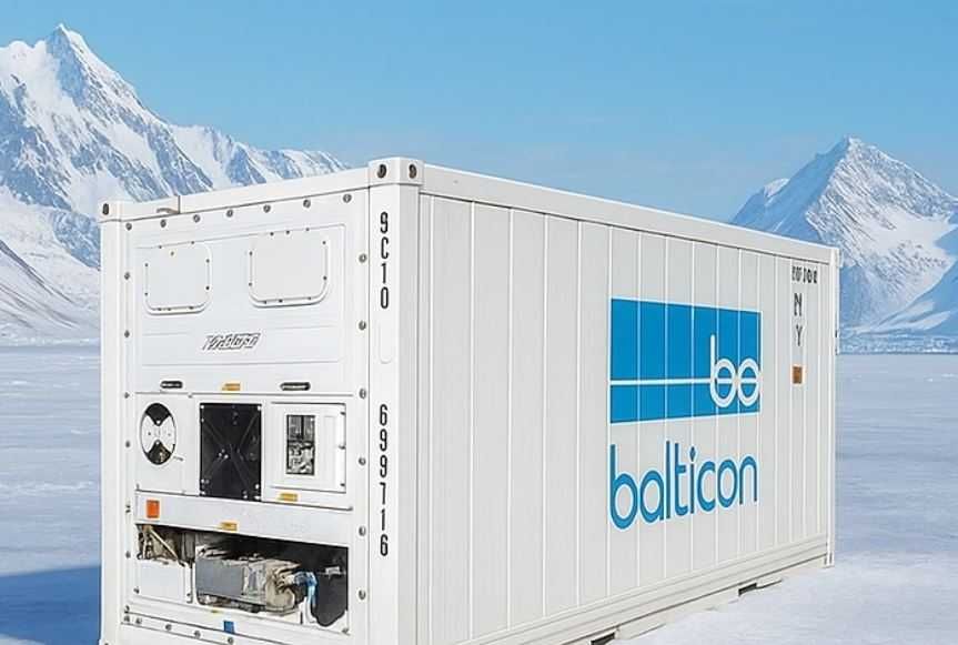 Nowy kontener chłodniczy z rocznika 2025, 12 metrowy 40 HCRF